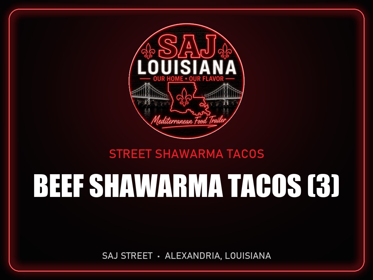 Beef Shawarma Tacos (3)