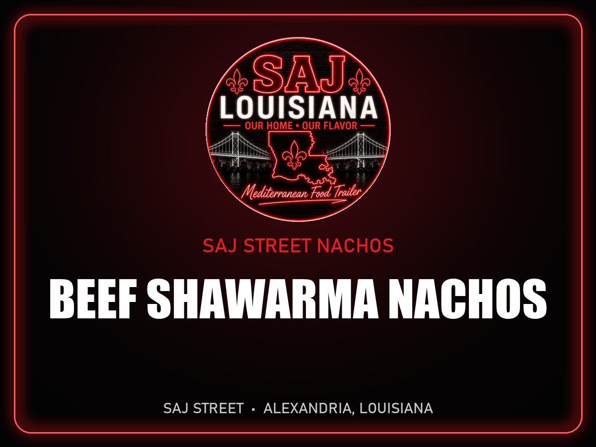 Beef Shawarma Nachos