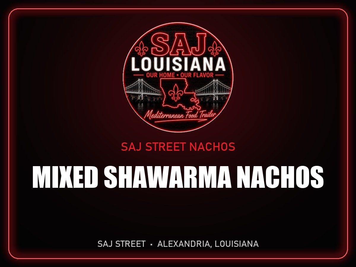 Mixed Shawarma Nachos