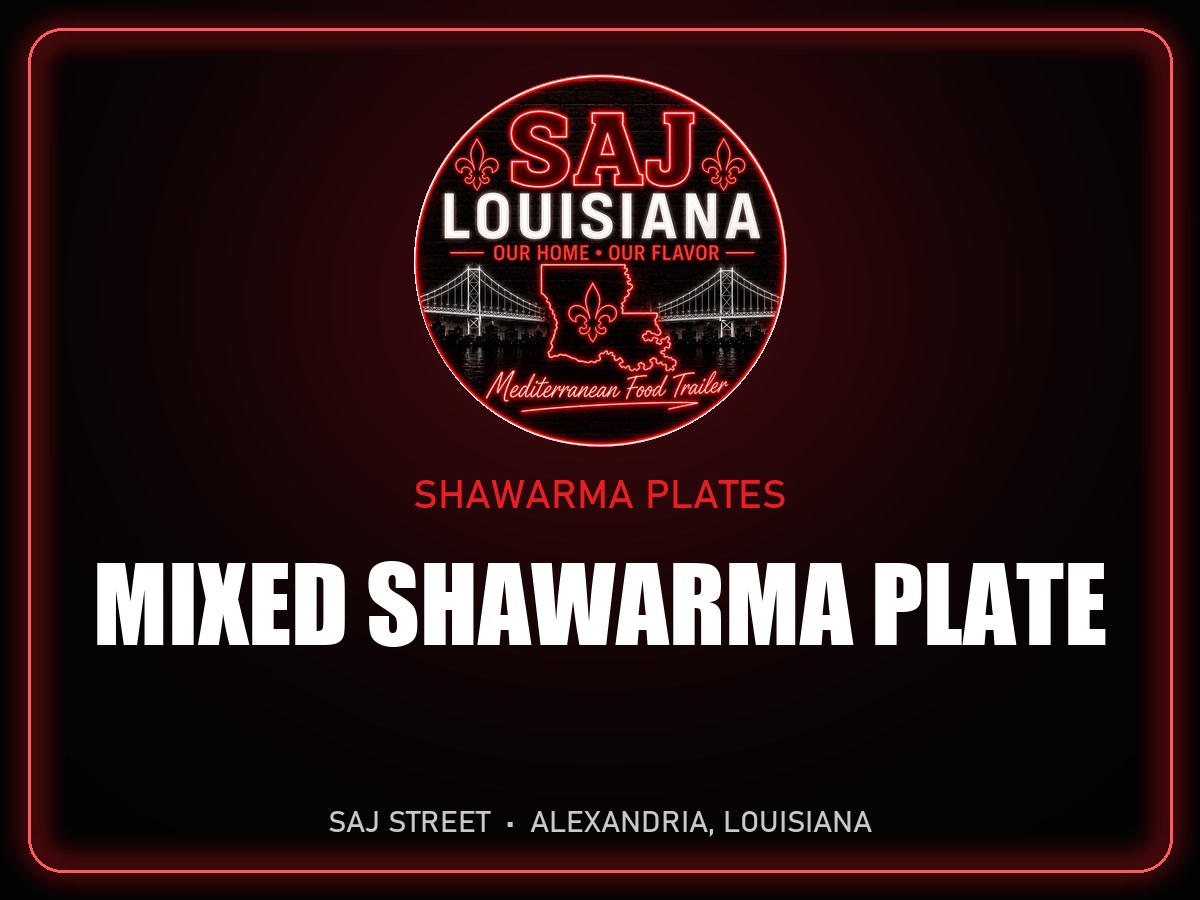 Mixed Shawarma Plate