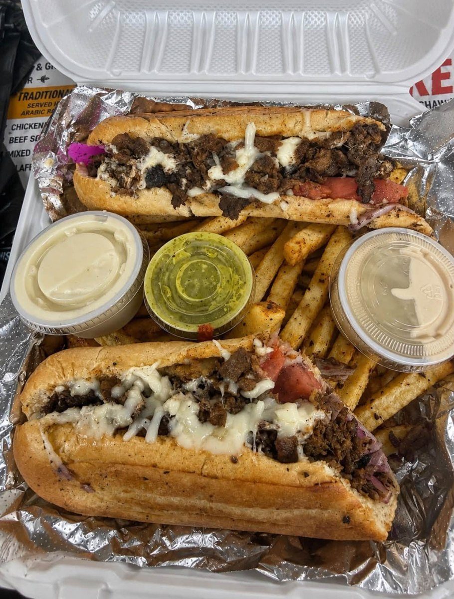 Beef Shawarma Po' Boy