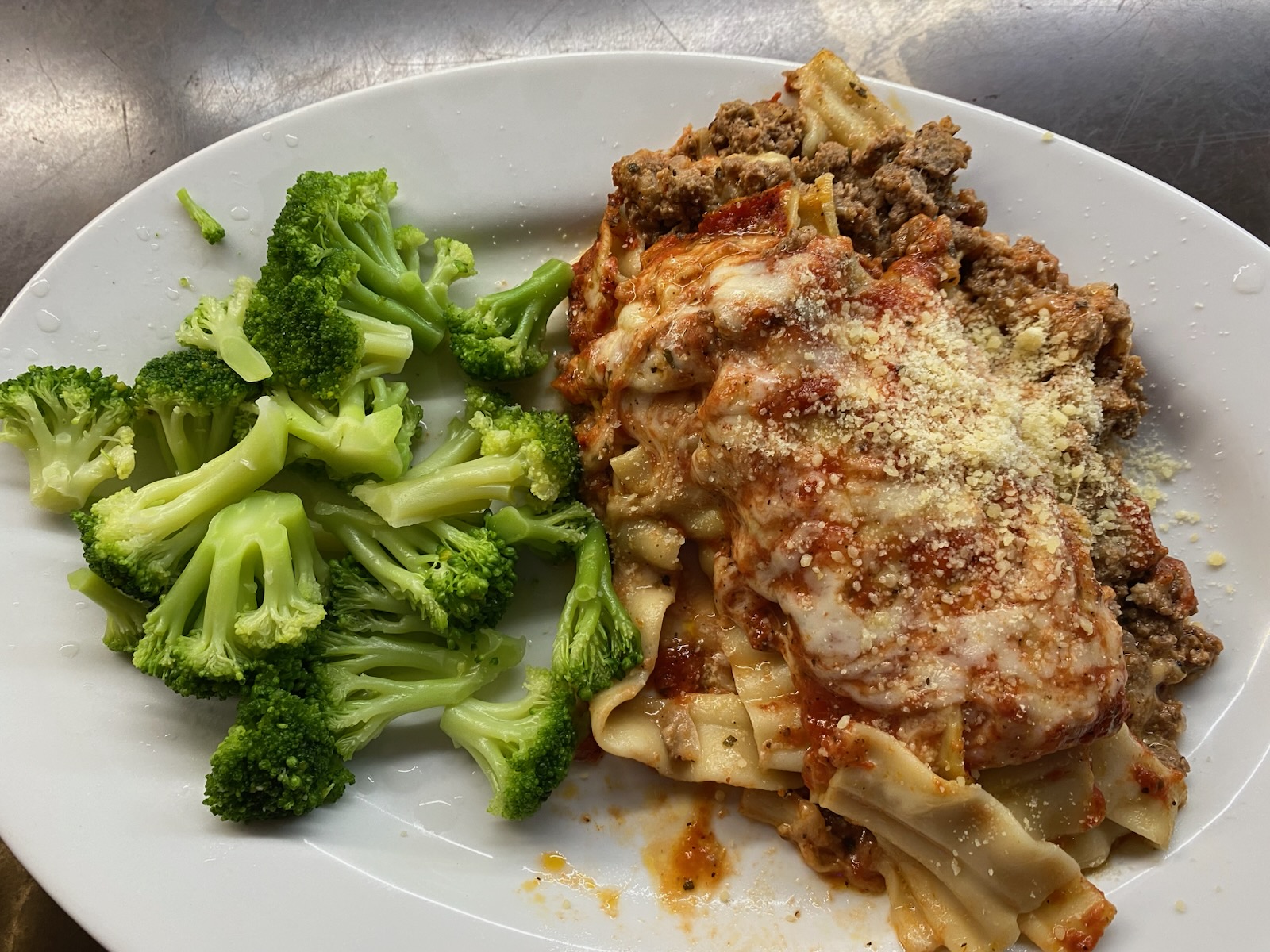 Lasagna with Broccoli