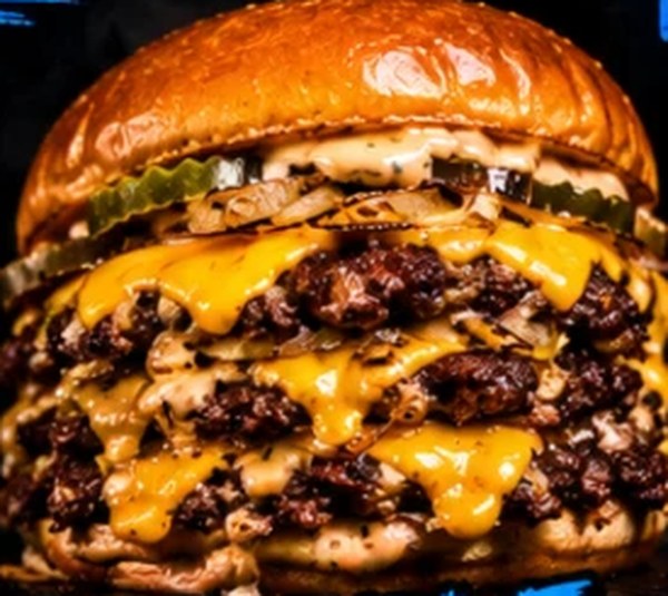 Triple Smash Burger