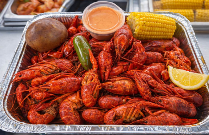 (14) 10Lb crawfish 4corn 4tater