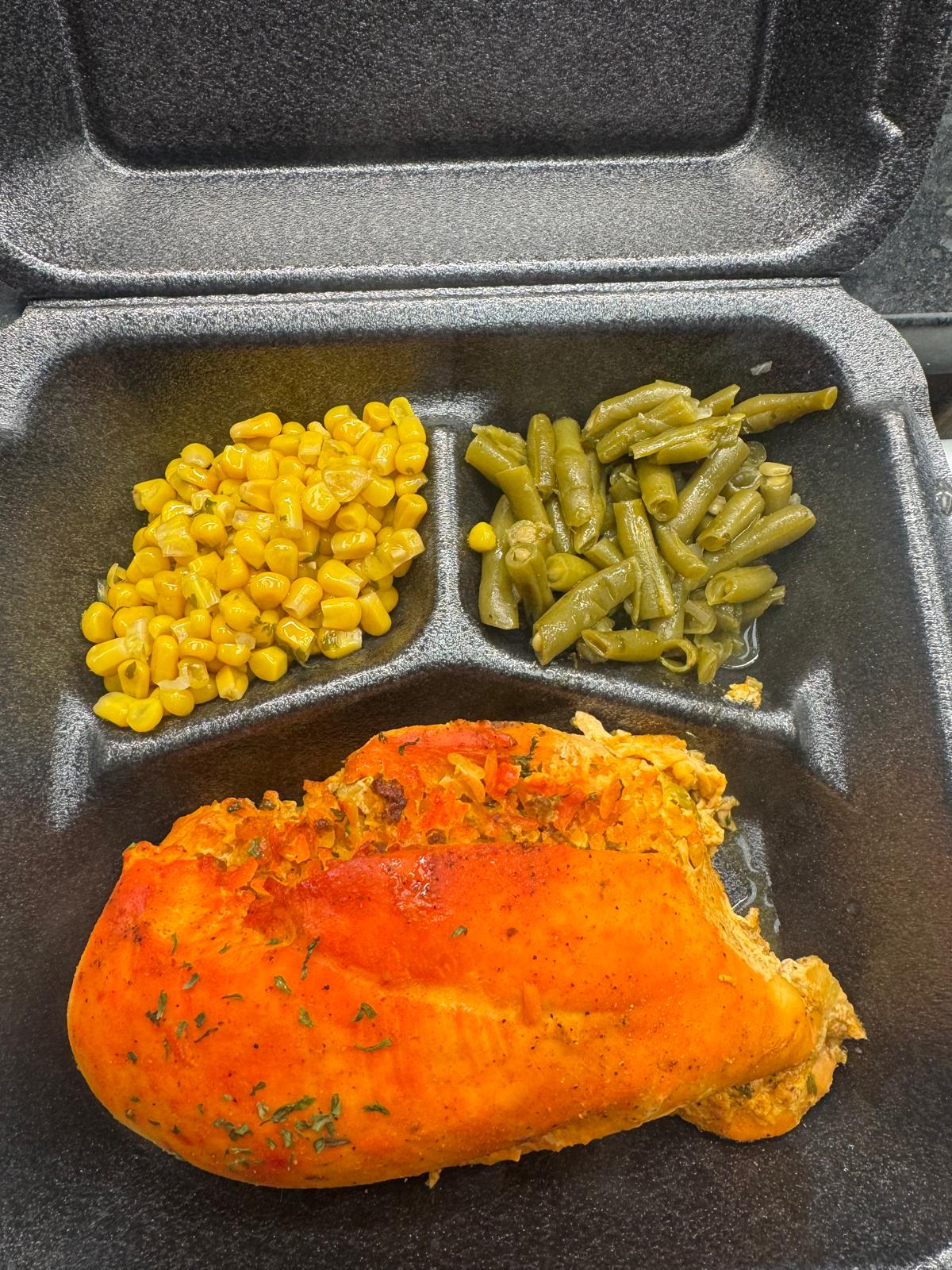 Stuffed Chicken with Dirty Rice