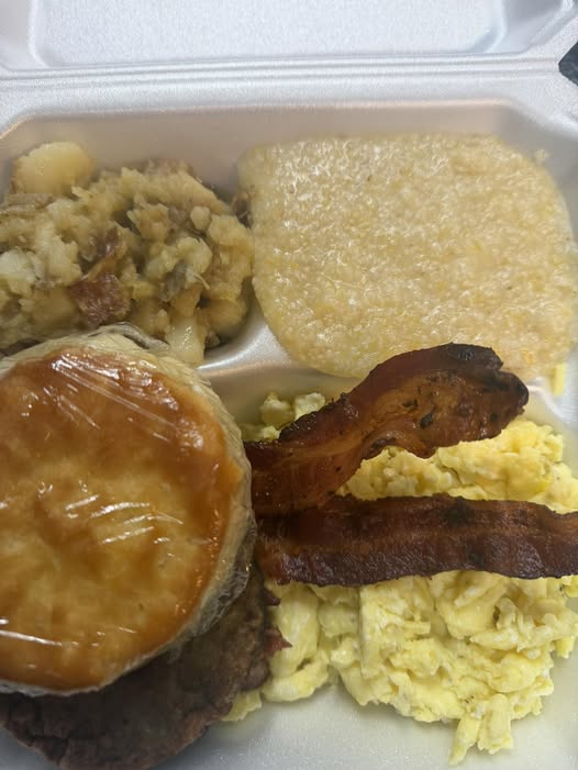 Eggs & Sausage LINK Plate