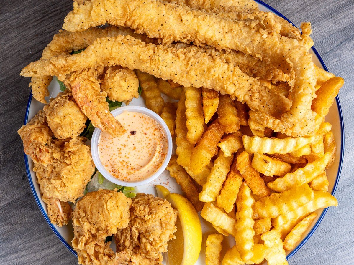 Fish (5 pc) & Shrimp (5 pc)